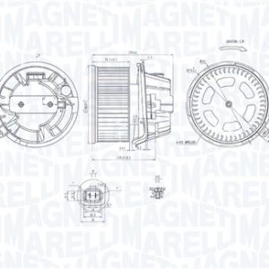 Ventilator habitaclu MAGNETI MARELLI 069412240010 – PEOUGET | AutoRival