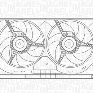 Ventilator radiator MAGNETI MARELLI 069422285010 – PEOUGET | AutoRival