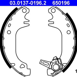 Set saboti frana ATE 03.0137-0196.2 – PEOUGET | AutoRival