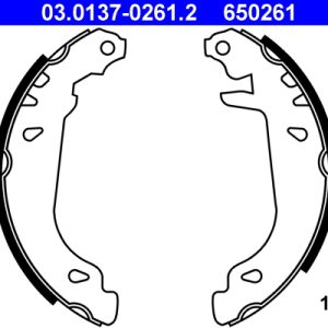 Set saboti frana ATE 03.0137-0261.2 – PEOUGET | AutoRival