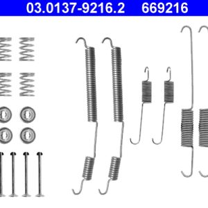 Set accesorii sabot de frana ATE 03.0137-9216.2 – PEOUGET | AutoRival