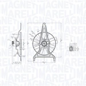 Ventilator radiator MAGNETI MARELLI 069422867010 – PEOUGET | AutoRival