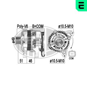 Alternator ERA 209386A – PEOUGET | AutoRival