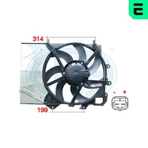 Ventilator radiator ERA 352043 – PEOUGET | AutoRival