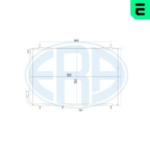 Condensator climatizare ERA 667167 – PEOUGET | AutoRival