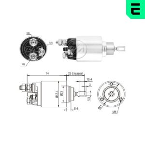 Solenoid electromotor ERA ZM2381 – PEOUGET | AutoRival