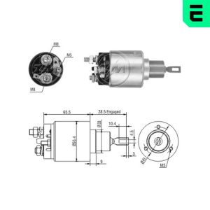 Solenoid electromotor ERA ZM4973 – PEOUGET | AutoRival