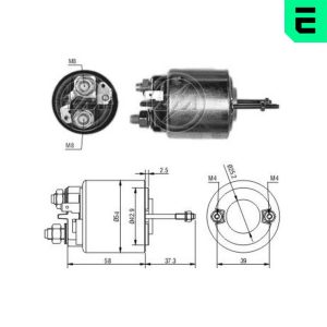 Solenoid electromotor ERA ZM597 – PEOUGET | AutoRival