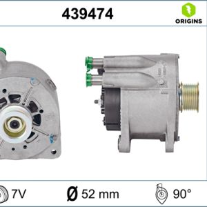 Alternator RENAULT ESPACE IV (JK0/1_) 2.0 (JK0K) benzina 133 cai VALEO 439474