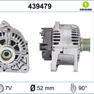 Alternator RENAULT MEGANE II limuzina (LM0/1_) 2.0 benzina 135 cai VALEO 439479