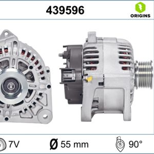 Alternator RENAULT CLIO III (BR0/1, CR0/1) 1.2 16V (BR0R, BR1D, BR1L, CR0R) benzina 65 cai VALEO 439596