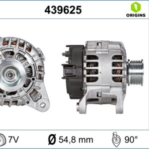 Alternator RENAULT CLIO III Grandtour (KR0/1_) 1.2 16V (KR0P) benzina 101 cai VALEO 439625