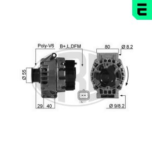 Alternator RENAULT ESPACE III (JE0_) 2.0 16V (JE0N, JE0L, JE02) benzina 140 cai ERA 210523A
