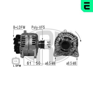 Alternator RENAULT MEGANE II limuzina (LM0/1_) 1.5 dCi (LM16) diesel 103 cai ERA 210865A