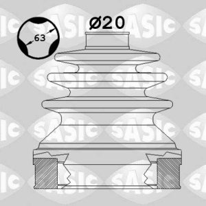 Ansamblu burduf articulatie planetara RENAULT MEGANE CC (EZ0/1_) 1.2 TCe (EZ16) benzina 132 cai SASIC 1900003