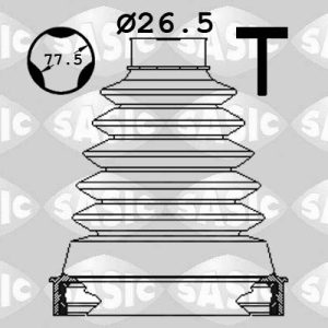 Ansamblu burduf articulatie planetara RENAULT CAPTUR II (HF_) TCe 90 (HFM6) benzina 91 cai SASIC 1900048