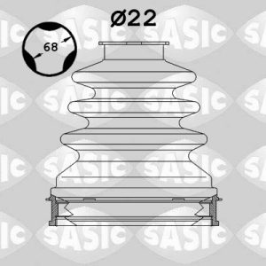 Ansamblu burduf articulatie planetara RENAULT MEGANE CC (EZ0/1_) 2.0 CVT (EZ0G, EZ1E, EZ1P) benzina 140 cai SASIC 1904027