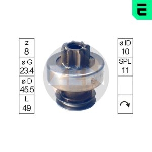Cuplaj unisens demaror ERA ZN1674 – RENAULT | AutoRival