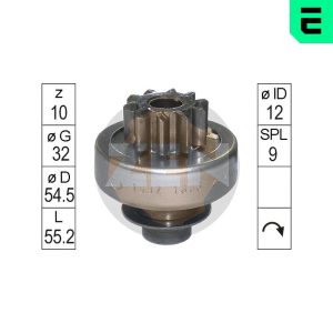 Cuplaj unisens demaror ERA ZN1692 – RENAULT | AutoRival