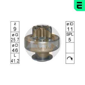Cuplaj unisens demaror ERA ZN1763 – RENAULT | AutoRival