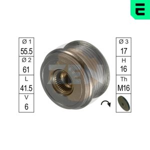 Fulie alternator ERA ZN5389 – RENAULT | AutoRival