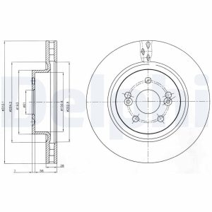 Disc frana DELPHI BG4111 – RENAULT | AutoRival