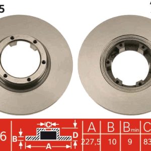 Disc frana TRW DF1005 – RENAULT | AutoRival