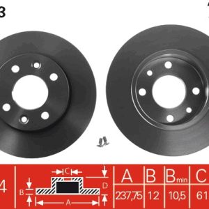 Disc frana TRW DF1013 – RENAULT | AutoRival
