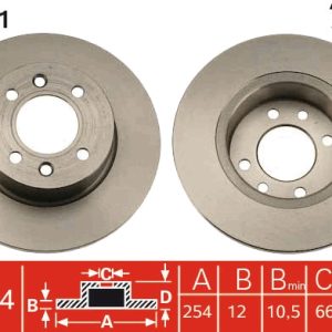 Disc frana TRW DF1031 – RENAULT | AutoRival