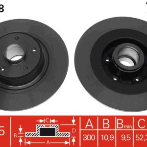 Disc frana TRW DF4228 – RENAULT | AutoRival