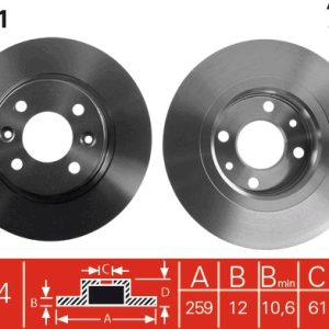Disc frana TRW DF4381 – RENAULT | AutoRival