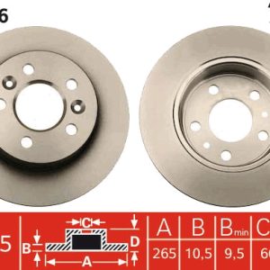 Disc frana TRW DF4546 – RENAULT | AutoRival