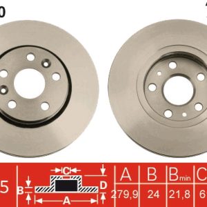 Disc frana TRW DF6110 – RENAULT | AutoRival