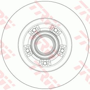Disc frana TRW DF6203BS – RENAULT | AutoRival