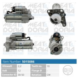 Electromotor MEAT DORIA 5015086 – RENAULT | AutoRival