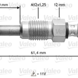 Bujie incandescenta VALEO 345108 – RENAULT | AutoRival