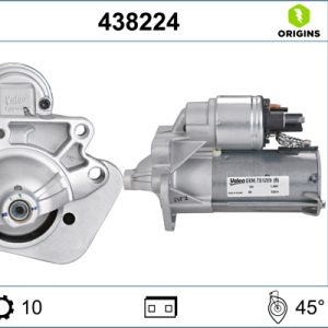 Electromotor VALEO 438224 – RENAULT | AutoRival