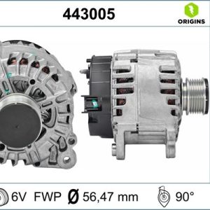 Alternator VALEO 443005 – RENAULT | AutoRival