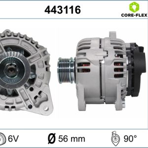 Alternator VALEO 443116 – RENAULT | AutoRival