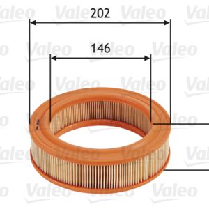 Filtru aer VALEO 585644 – RENAULT | AutoRival