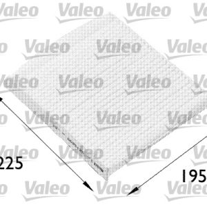 Filtru aer habitaclu VALEO 698512 – RENAULT | AutoRival