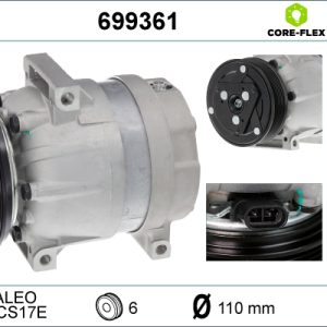 Compresor climatizare VALEO 699361 – RENAULT | AutoRival