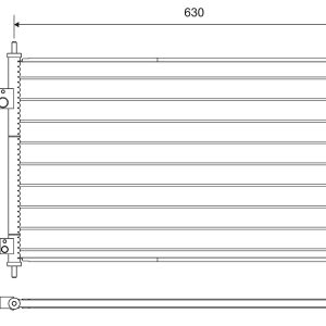 Condensator climatizare VALEO 812713 – RENAULT | AutoRival