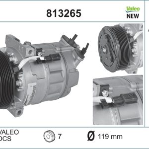 Compresor climatizare VALEO 813265 – RENAULT | AutoRival