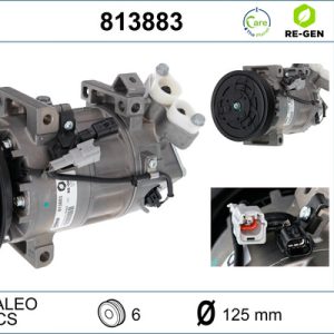 Compresor climatizare VALEO 813883 – RENAULT | AutoRival