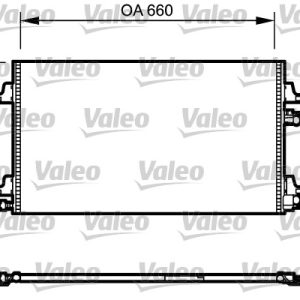 Condensator climatizare VALEO 814006 – RENAULT | AutoRival