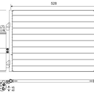 Condensator climatizare VALEO 814051 – RENAULT | AutoRival