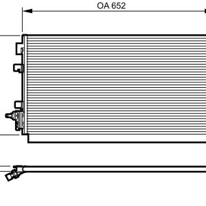 Condensator climatizare VALEO 814187 – RENAULT | AutoRival