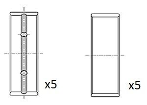 Cuzineti arbore cotit FAI AUTOPARTS BM1058-025 – RENAULT | AutoRival