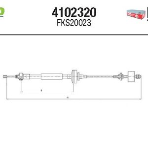 Cablu ambreiaj FTE 4102320 – RENAULT | AutoRival